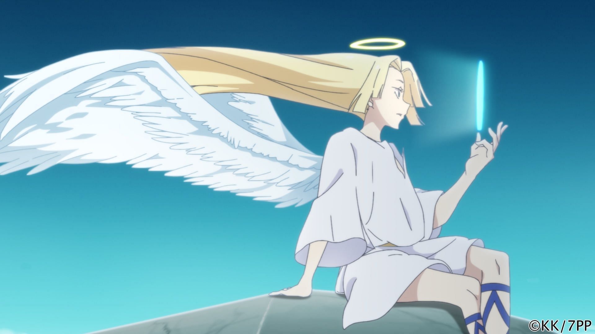 A third newly introduced character whose identity is yet to be revealed (Image via Tsumugi Akita Animation Lab)